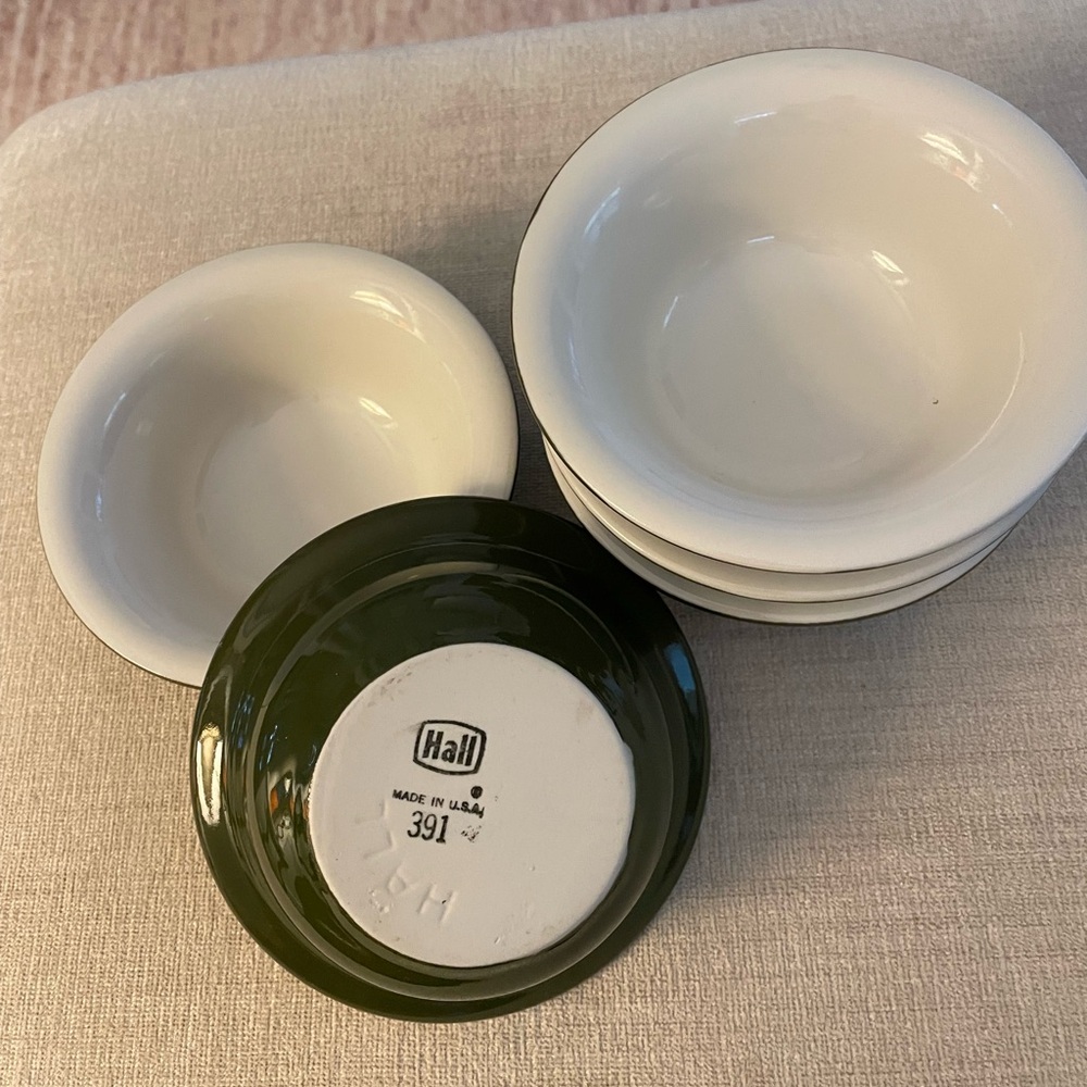 EUC! Restaurant Bowls Hall #391 (set of 5)